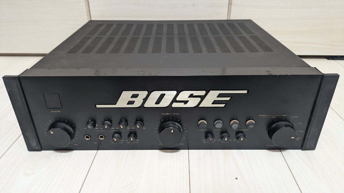 BOSE 4702-II プリメインアンプ音出し確認済