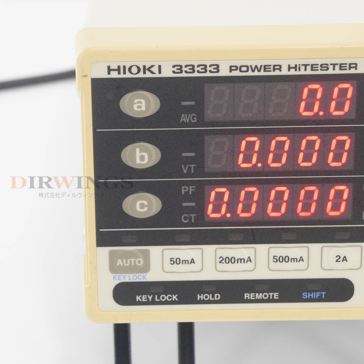 DW 8日保証 3333 HIOKI 日置 POWER HiTESTER パワーハイテスター 電力計 パワーハイテスタ 06461-0022 ...