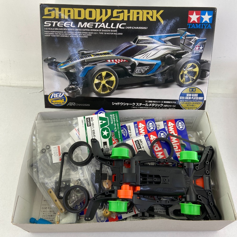 03w08874/【ジャンク】プラモデルまとめ 日産 パルサー タミヤ ミニ四