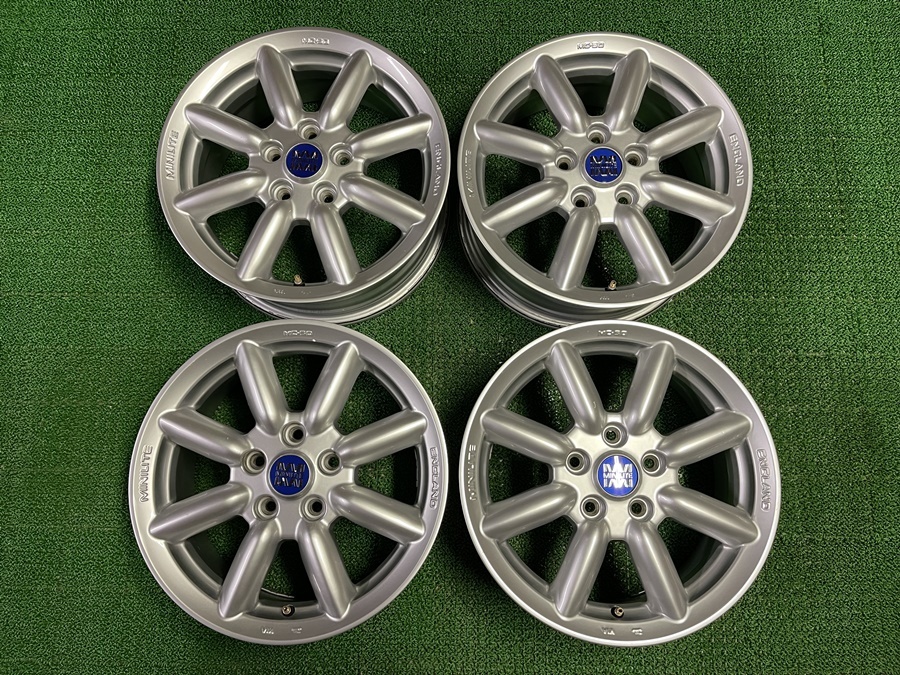 美品 希少 ミニライト MC-50 16×6.5J ET＋50 PCD112 5穴 4本セット 
