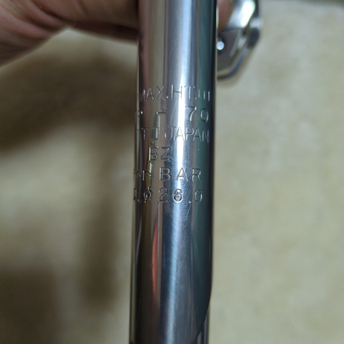 NITTO 日東 NP-70 スレッドステム 70mm ハンドルクランプ径26.0mm