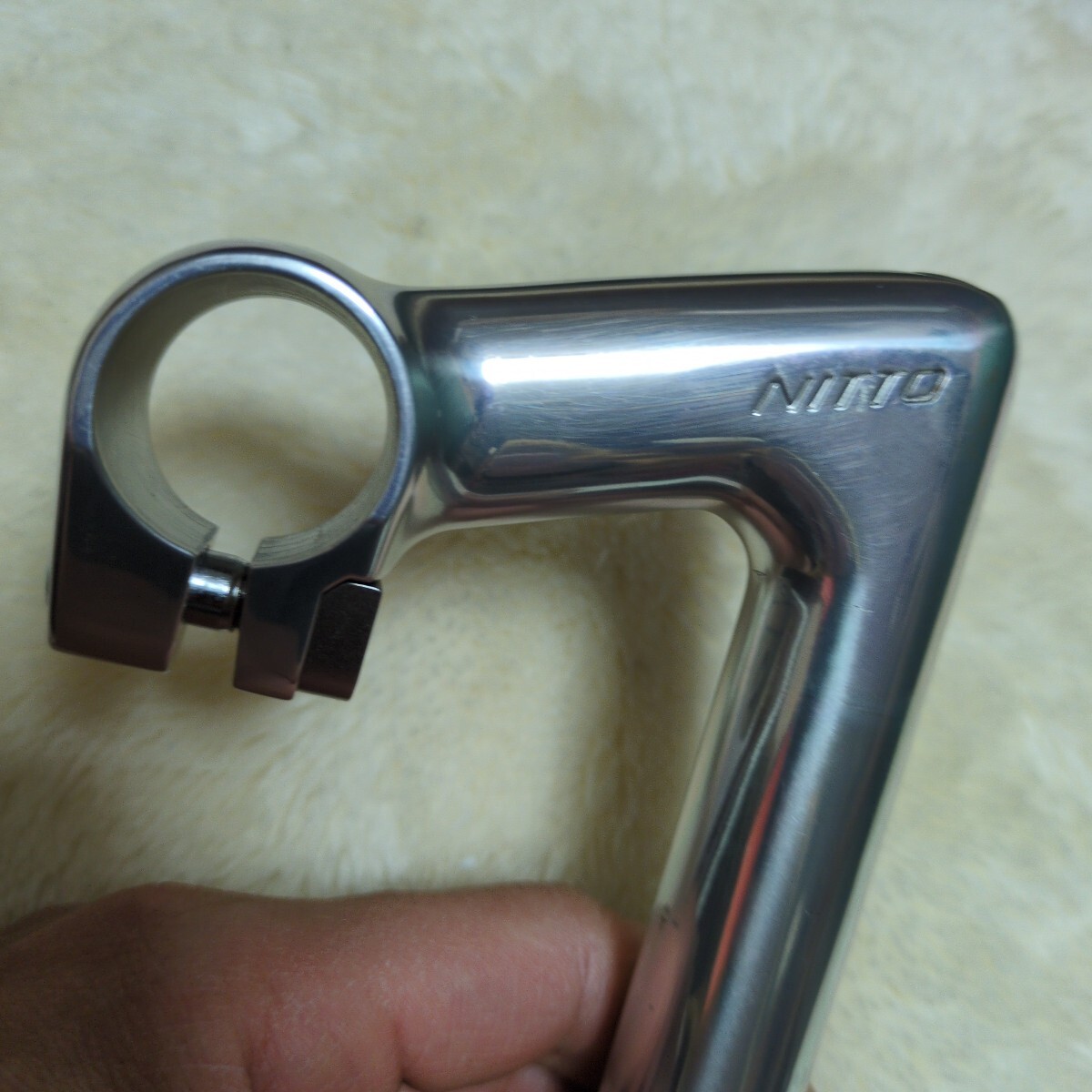 NITTO 日東 NP-70 スレッドステム 70mm ハンドルクランプ径26.0mm