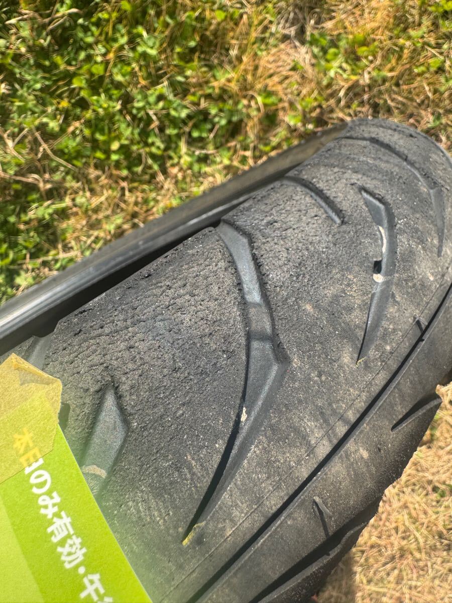 センターバリ山　BT39SS　100-80-17　フロント用中古　検索→TT900　RX-02 100/80-17 52S e_3