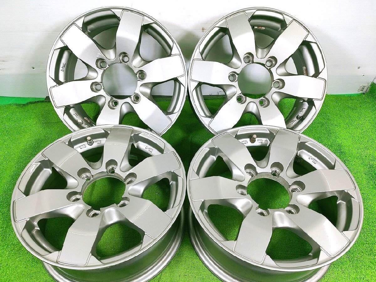 6穴 15インチ アルミホイール 139.7 A453 ホイール 新品 社外 HOT 