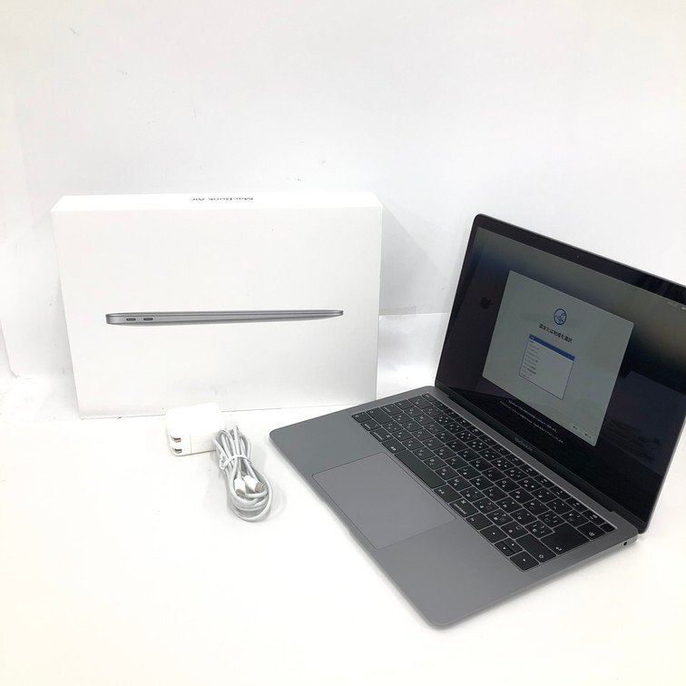 美品 MacBook Air 2018 8GB 256GB 箱充電器付 Apple Mac book Air A1932 13-inch/2018 8GB 256GB 箱あり 付属品あり