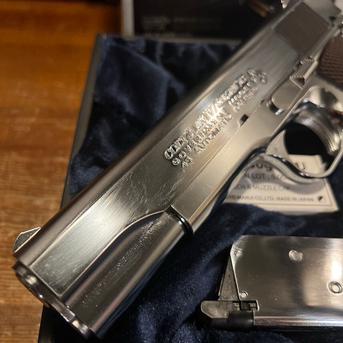 東京マルイ　ガバメントシリーズ70 ニッケルフィニッシュ_4