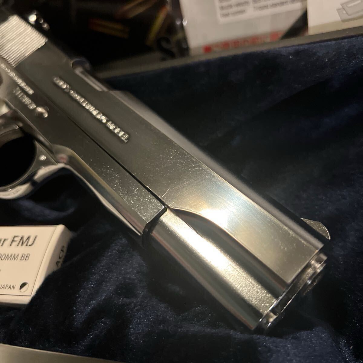 東京マルイ　ガバメントシリーズ70 ニッケルフィニッシュ_5