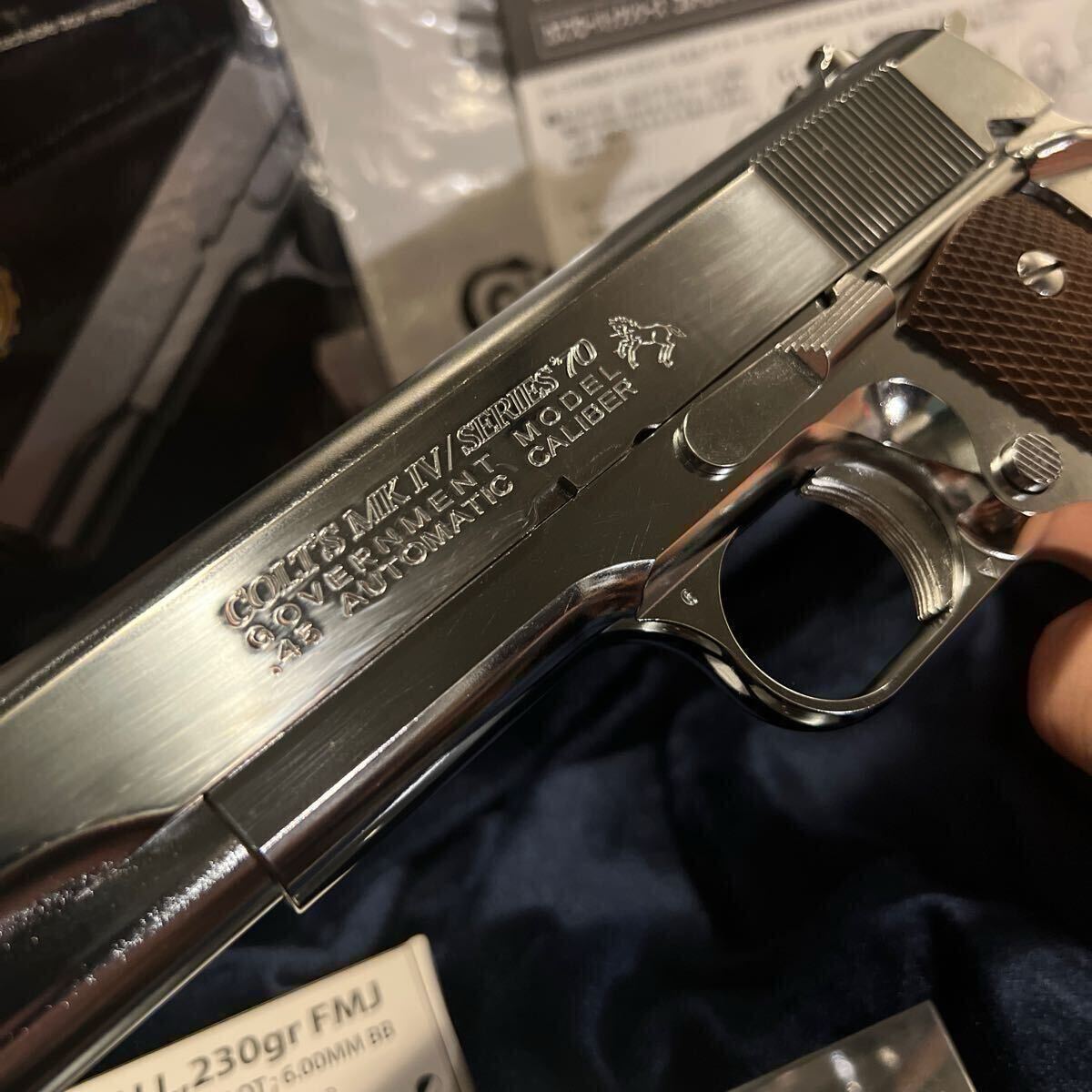 東京マルイ　ガバメントシリーズ70 ニッケルフィニッシュ_8