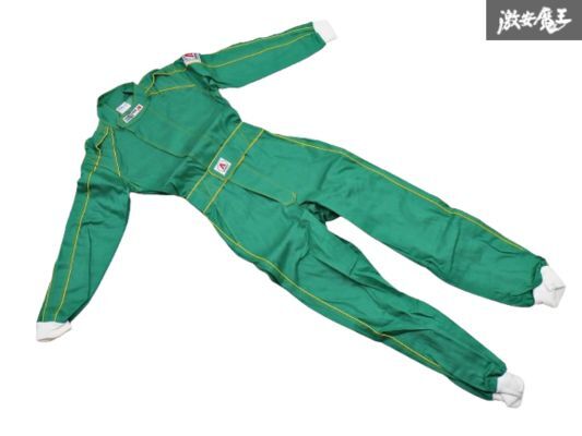 【ユリヤさま】ご購入品◆緑本体➕️レーシングスーツセット➕️④ T○新品 NOMEX COMPETITION LICENSE Sサイズ レーシングスーツ つなぎ
