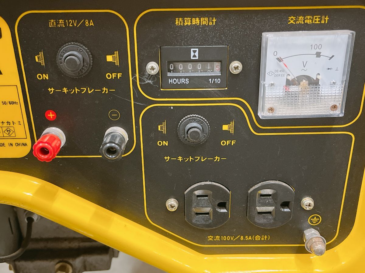 ジャンク/不動 NAKATOMi ナカトミ エンジン 発電機 EG-1000 非常用発電