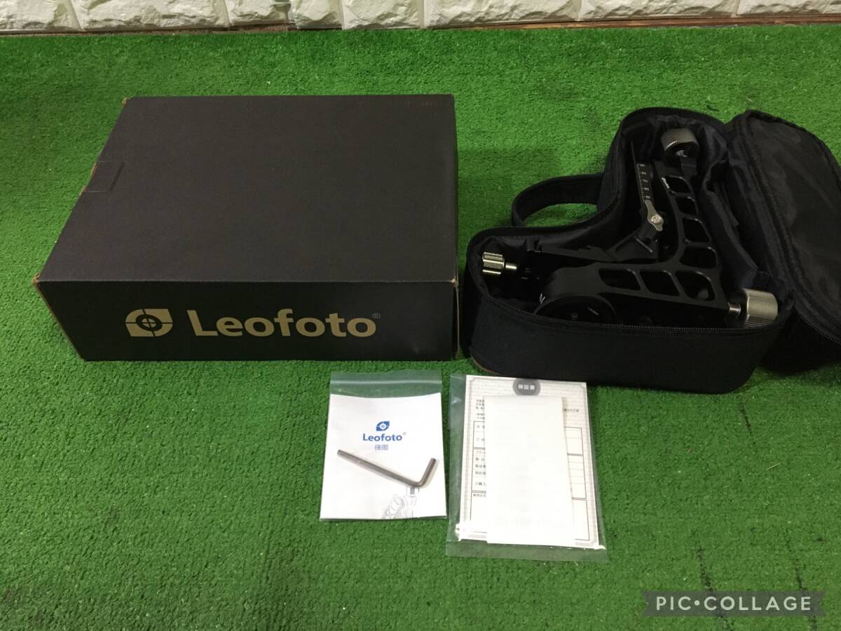 PG-1 Leofoto ジンバル雲台 元箱 プレート 付属品付 レオフォト(雲台 
