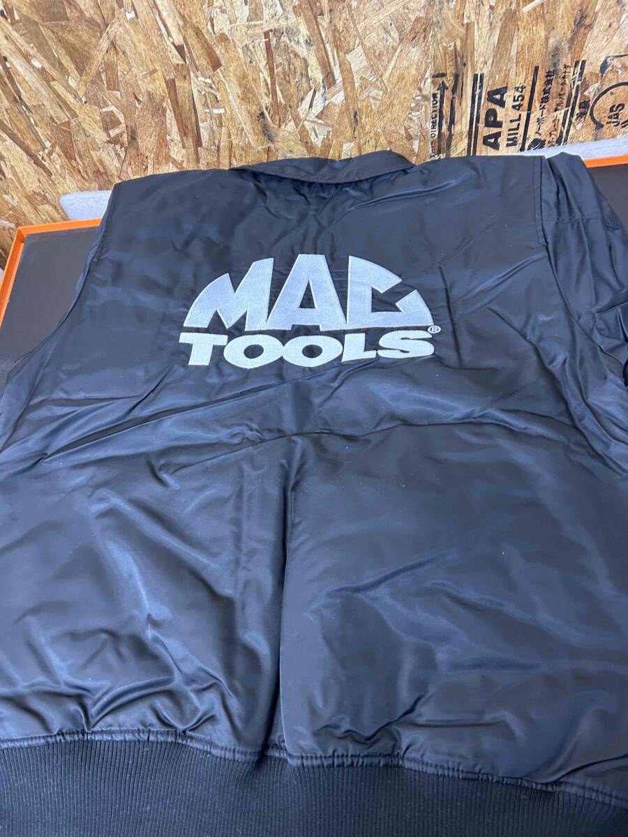 MACTOOLS マックツール　フライトジャケット　XLサイズ　刺繍ロゴ　未使用品 フライトジャケット mactoolsマックツール MAC USA Tools •