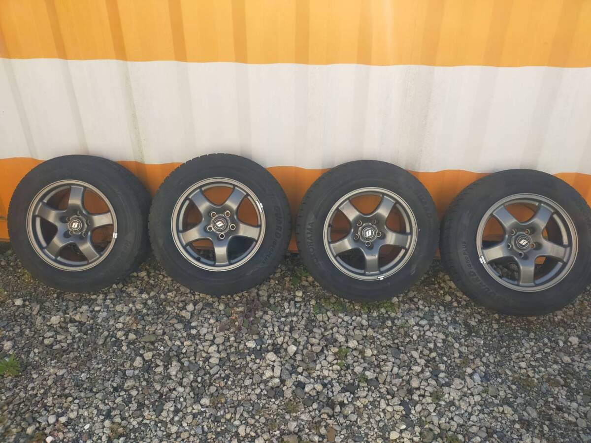 R32スカイライン純正16インチアルミホイール（スタッドレス付き2本セット） R32スカイライン純正16インチアルミホイール（スタッドレス付き2本