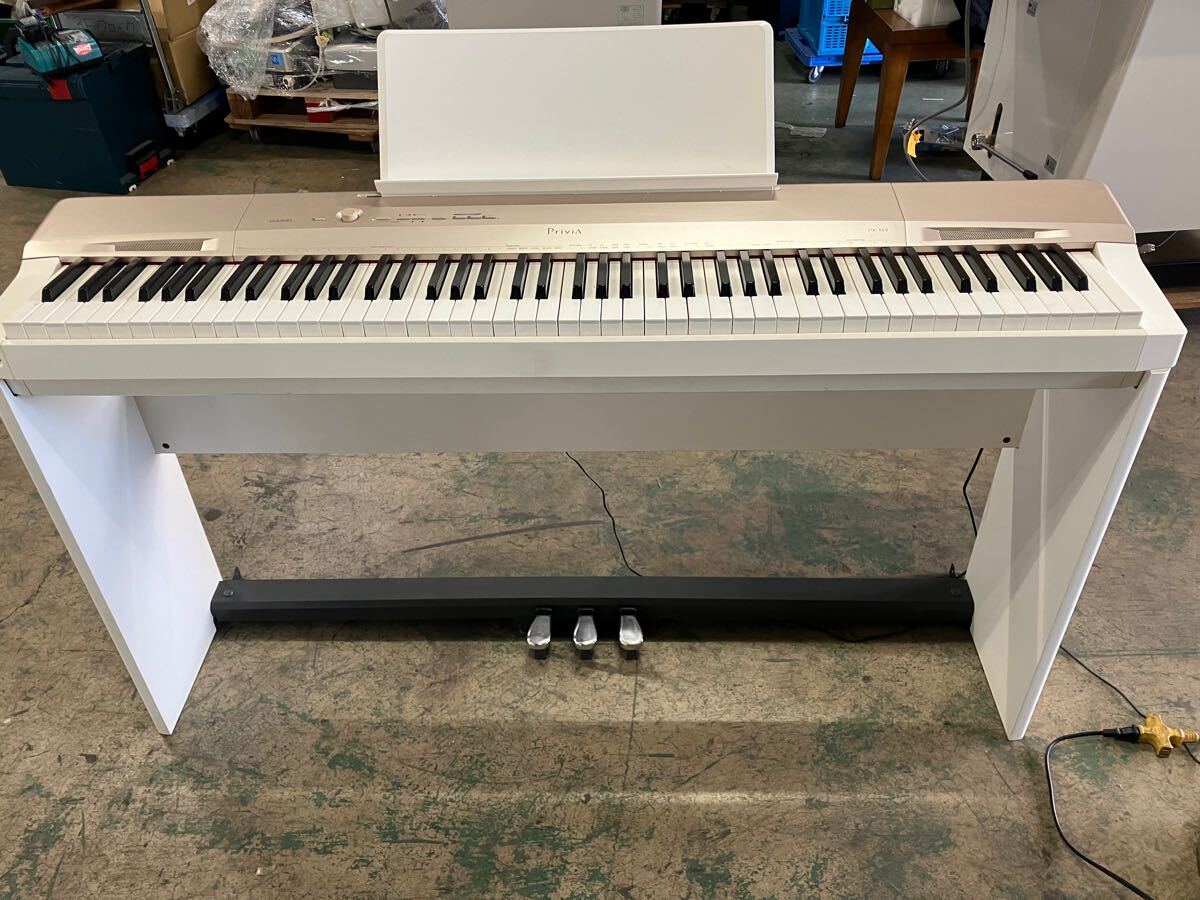 中古 2016年製 CASIO カシオ 88鍵盤 電子ピアノ Privia PX-160 一式 