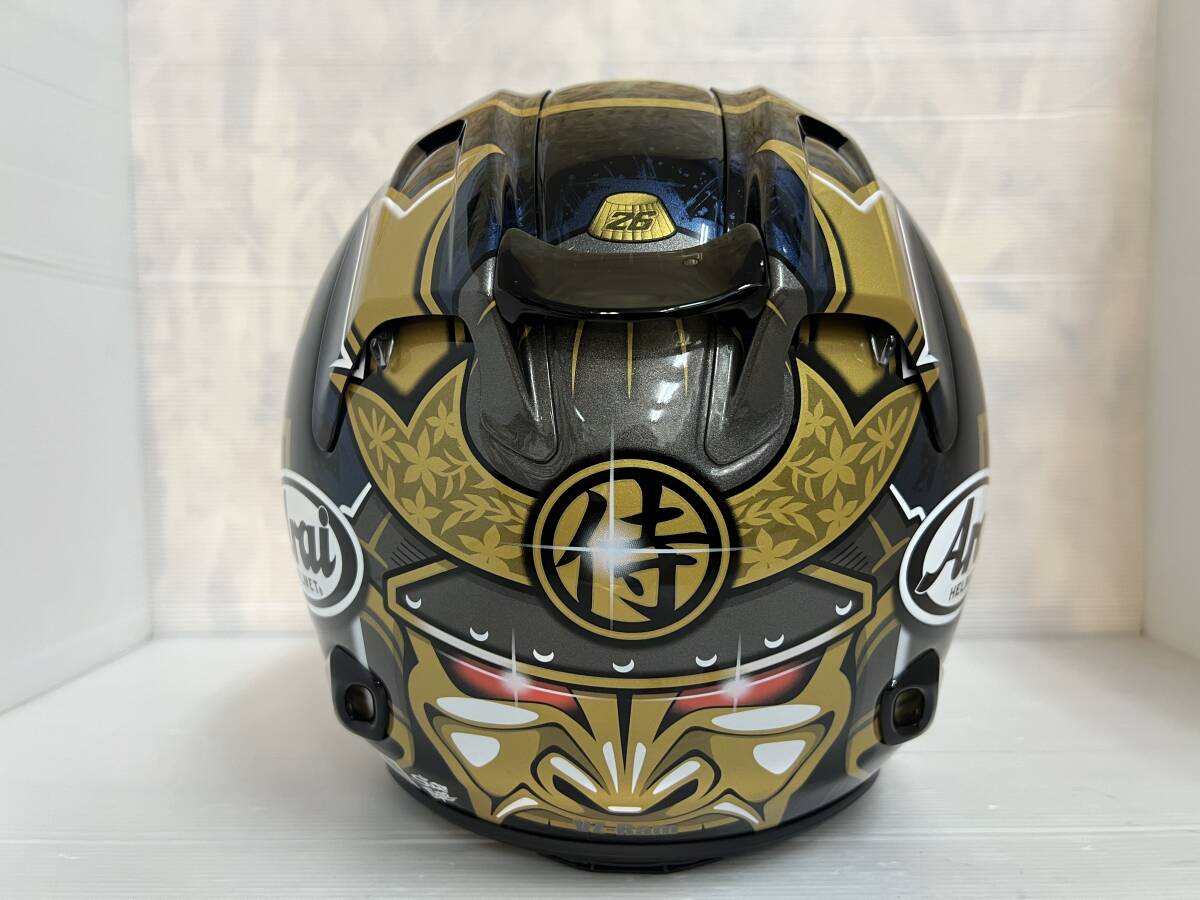 Arai ジェットヘルメット VZ-RAM アライ 希少 侍 ペドロサ Lサイズ 金 