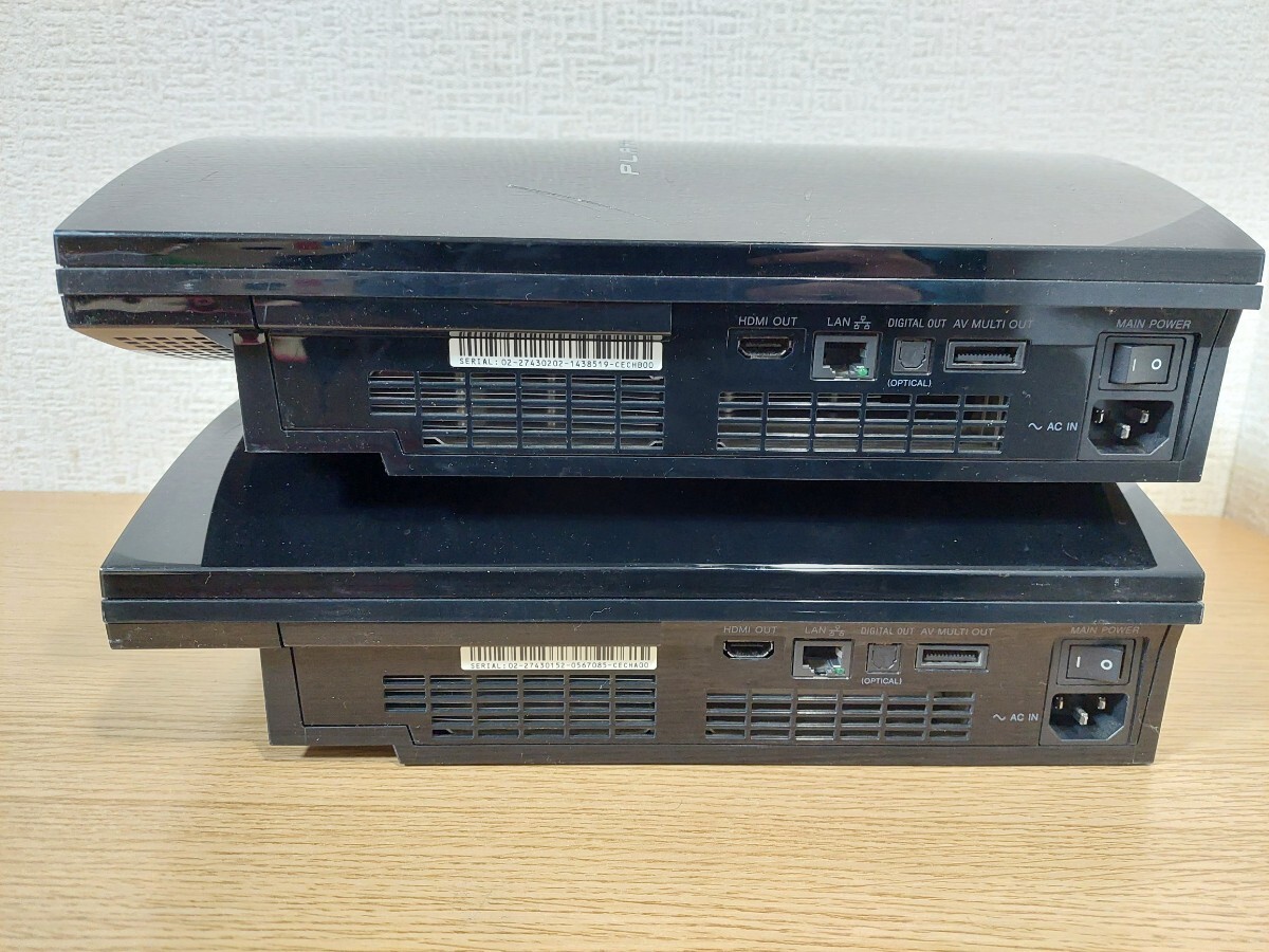 SONY ソニー PlayStation3 初期型 PS3本体のみ CECHA00 CECHB00 2台