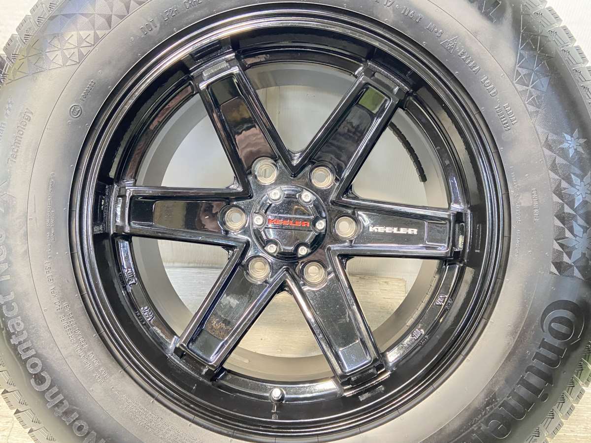 中古タイヤ スタッドレスタイヤ ホイールセット 4本セット 265/65R17