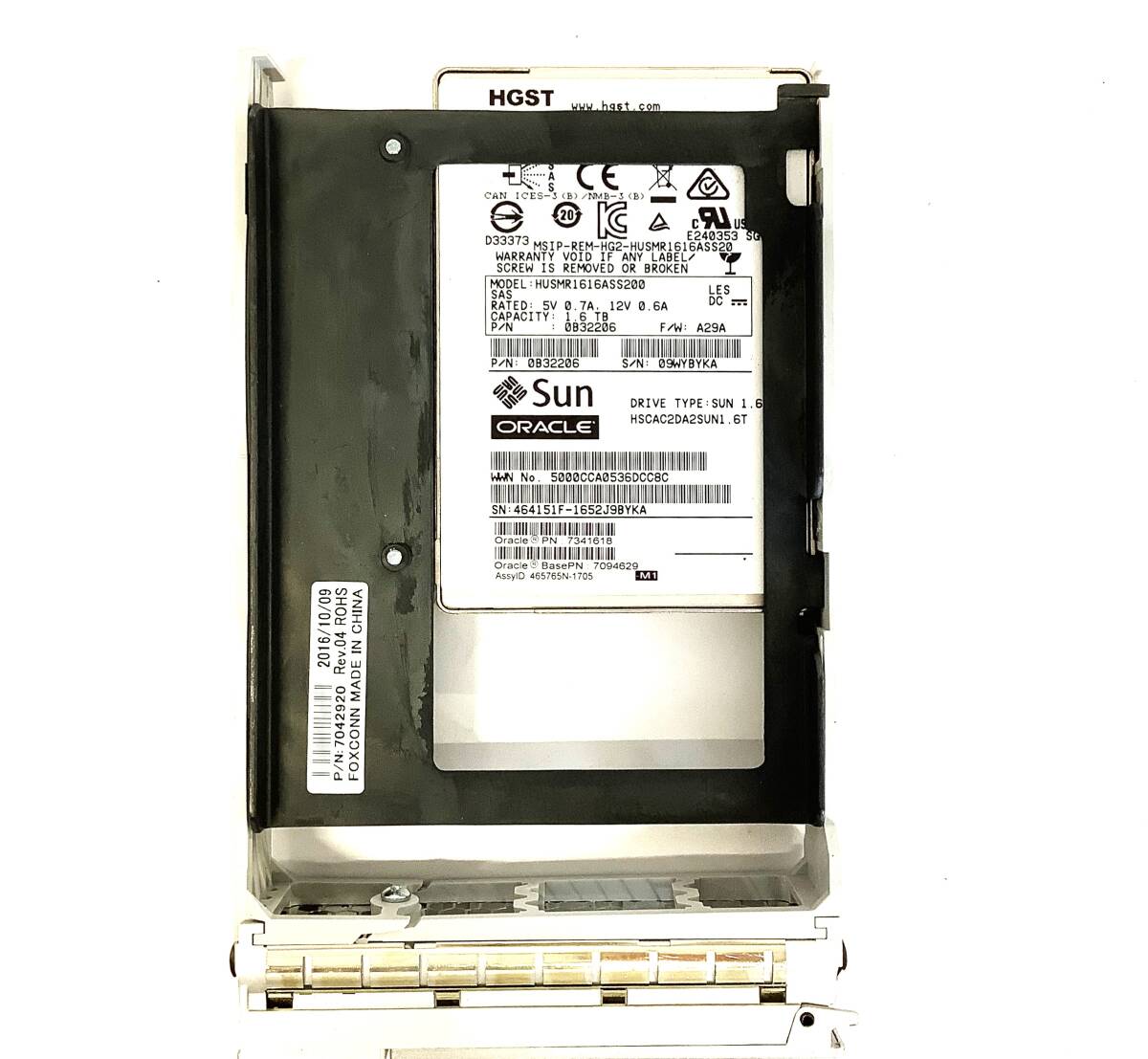 K61220209 HGST SAS 1.6TB SSD 1点 複数出品(256GB～)｜売買された 