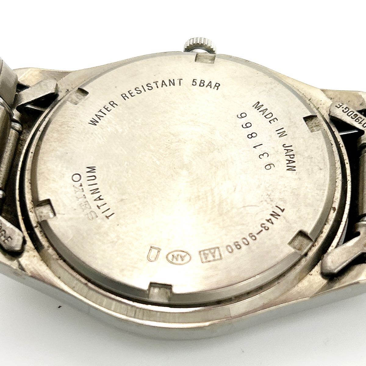 SEIKO TITANIUM 7N43-9090/QUARTZ TYPEⅡ 7546-8090/LUCENT 5E21-6E90 