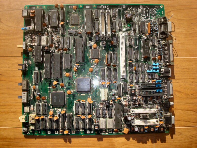 PC-8801mkII SR　中古　電源・マザーボード　メンテナンス品　本体のみ マザーボード PC－8801用 NEC FH 当時物 長期保管品 FD