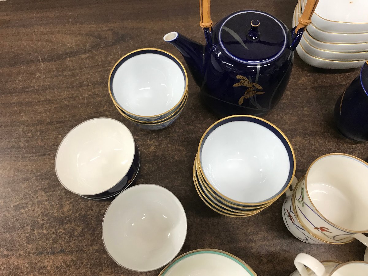 ☆中古品☆　有田焼　香蘭社　まとめ売り　大皿　湯呑　急須　等　_3