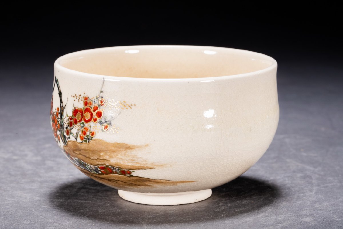 善古堂】某有名オークション買入 時代物 薩摩焼 朝日堂 玉桑山造 色絵