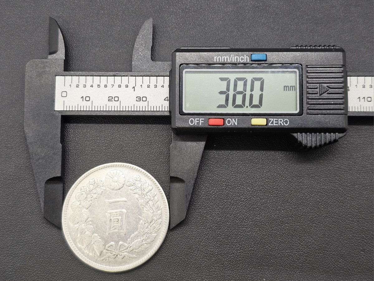 12A35】 1円スタート 一圓銀貨 大正三年 1円 コイン メダル 直径 約 