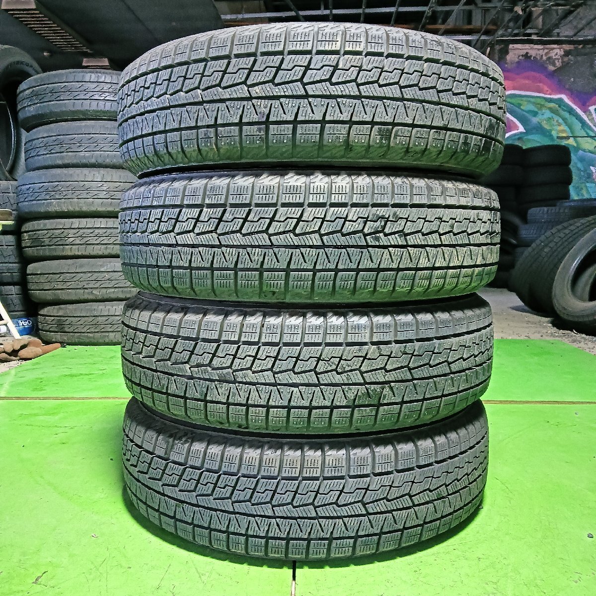 C12-22-1●【送料無料！4本セット】155/65R14 75Q YOKOHAMA ice GUARD iG70 2023年製/山あり/冬タイヤ/適格請求書発行可能 Yokohama | Tire for Regional, expansions