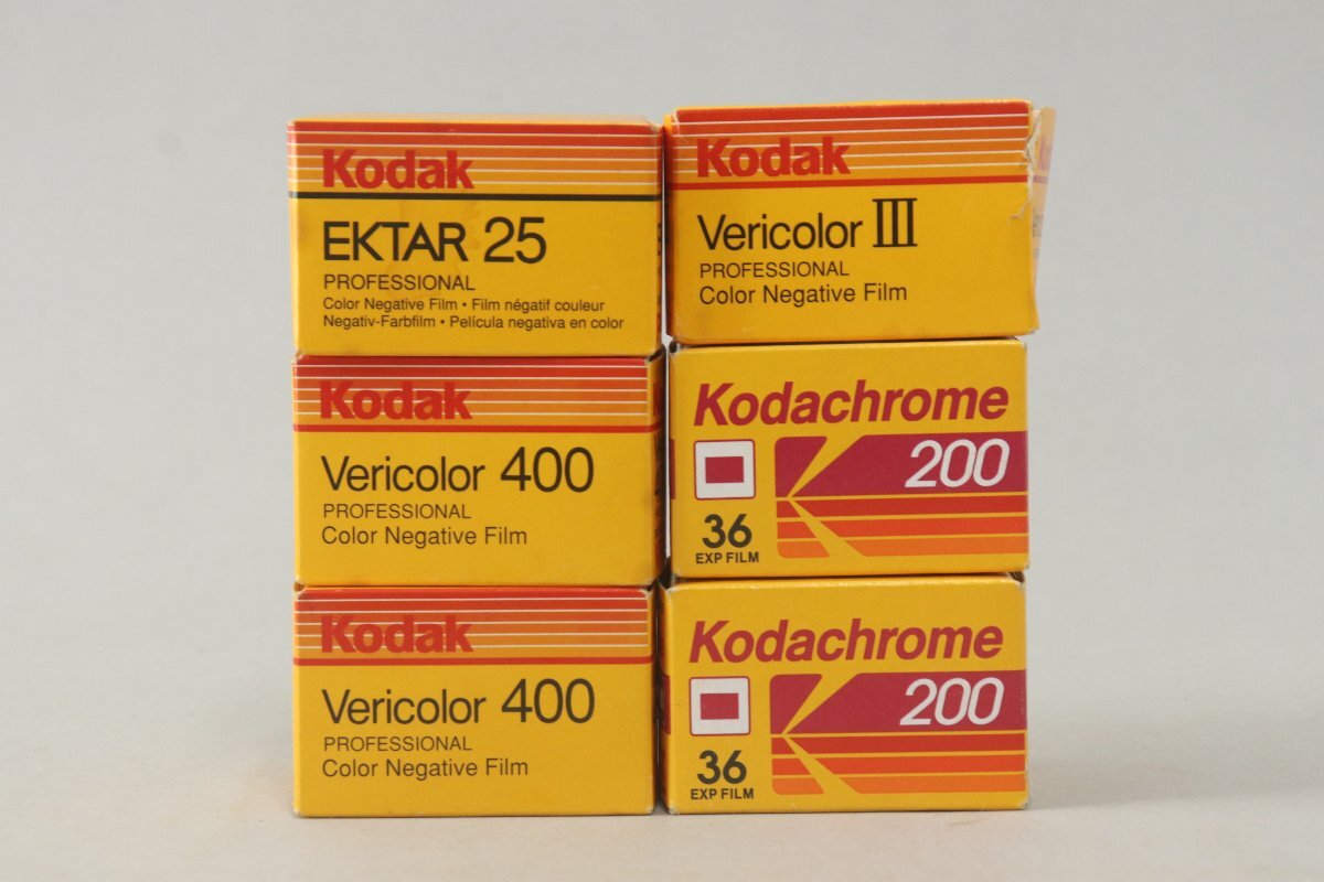 期限切れ　KODAK　フィルム　１０本 Kodak 期限切れフィルム6本 135-36 ポジ Kodachrome/200 ネガ
