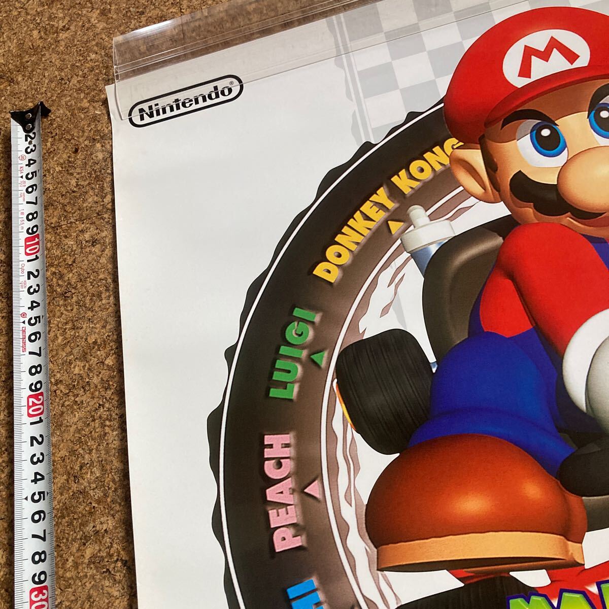 非売品【ポスター】マリオカート64 Nintendo64 N64 ニンテンドー64