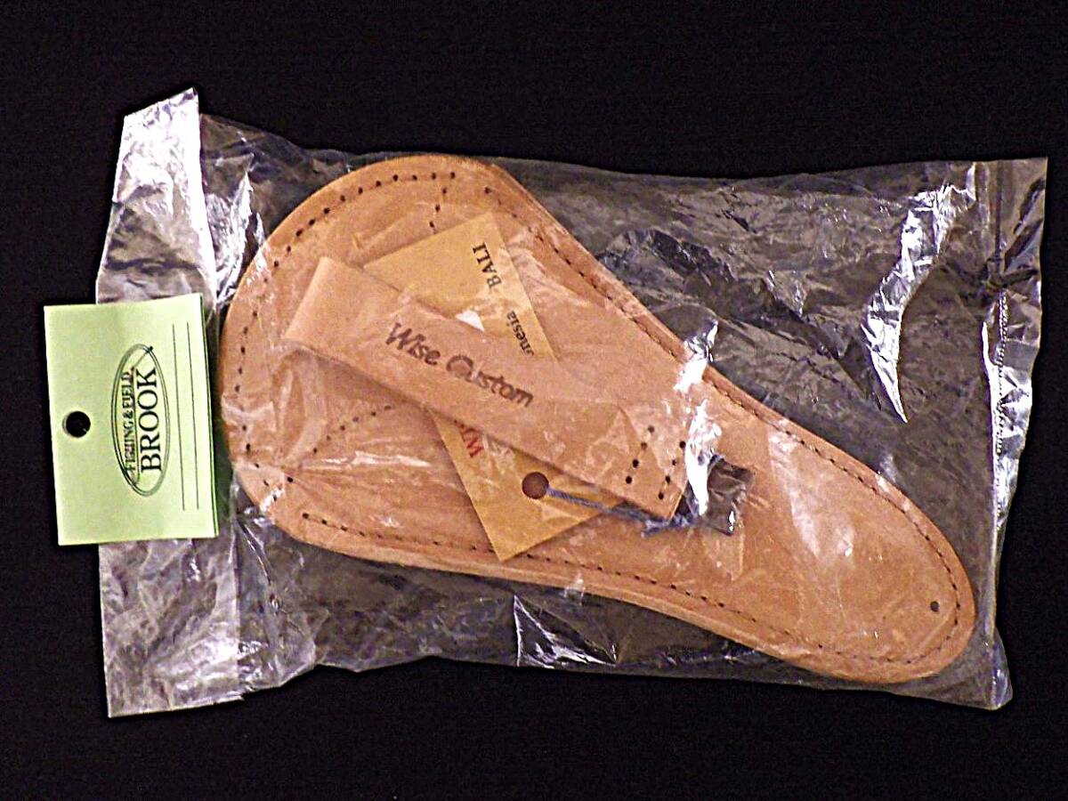 ★未使用品 Wise Custom ワイズカスタム プライヤーシース Lサイズ クニペックス200ｍｍ適応 サドル革 プライヤーケース_2