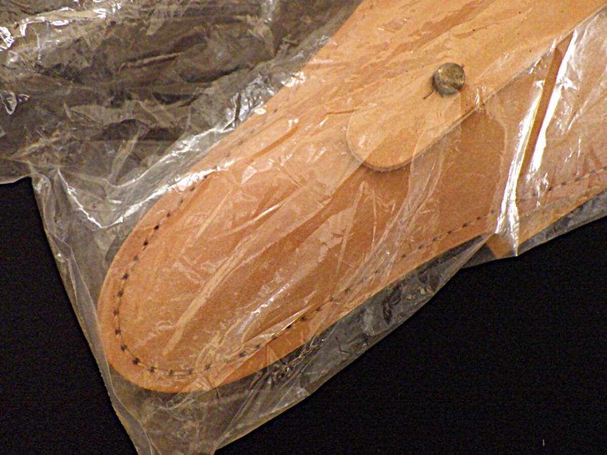 ★未使用品 Wise Custom ワイズカスタム プライヤーシース Lサイズ クニペックス200ｍｍ適応 サドル革 プライヤーケース_4