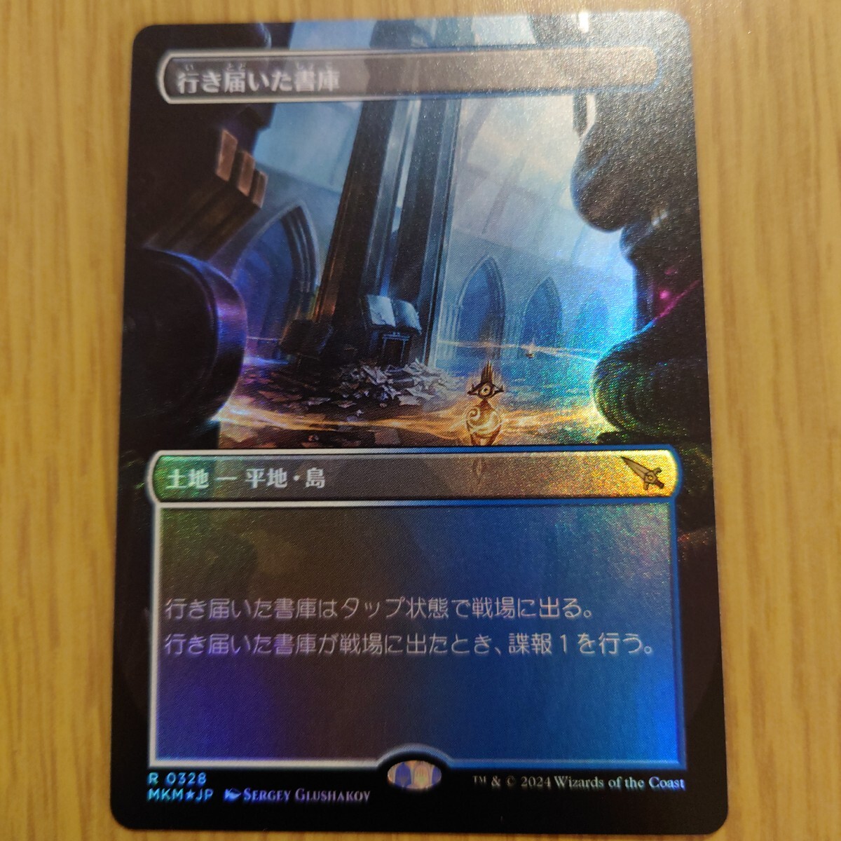 FOIL] 行き届いた書庫⁄Meticulous Archive 英語版 [MKM-土地R]
