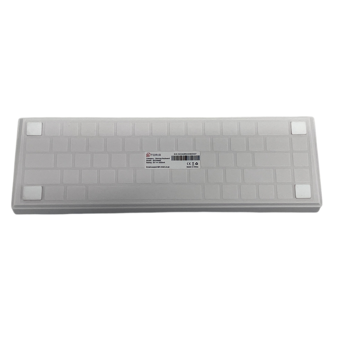STORIA KEYBOARD MERCURY 65 SK24M65 本体 ラピットトリガー対応の白い