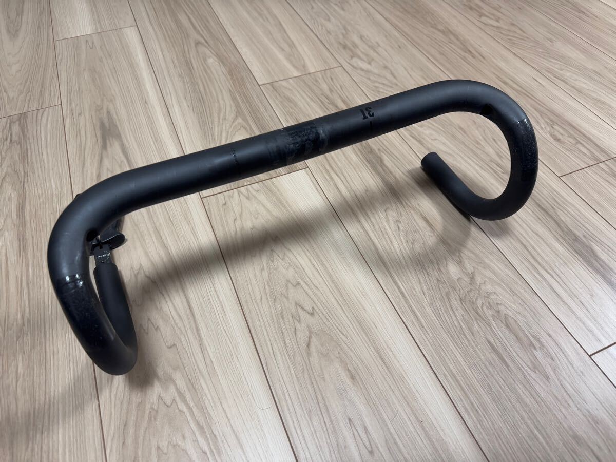 3T LTD Handlebar Stealth 40cm Superleggera - Drop Carbon, 31.8mm 
