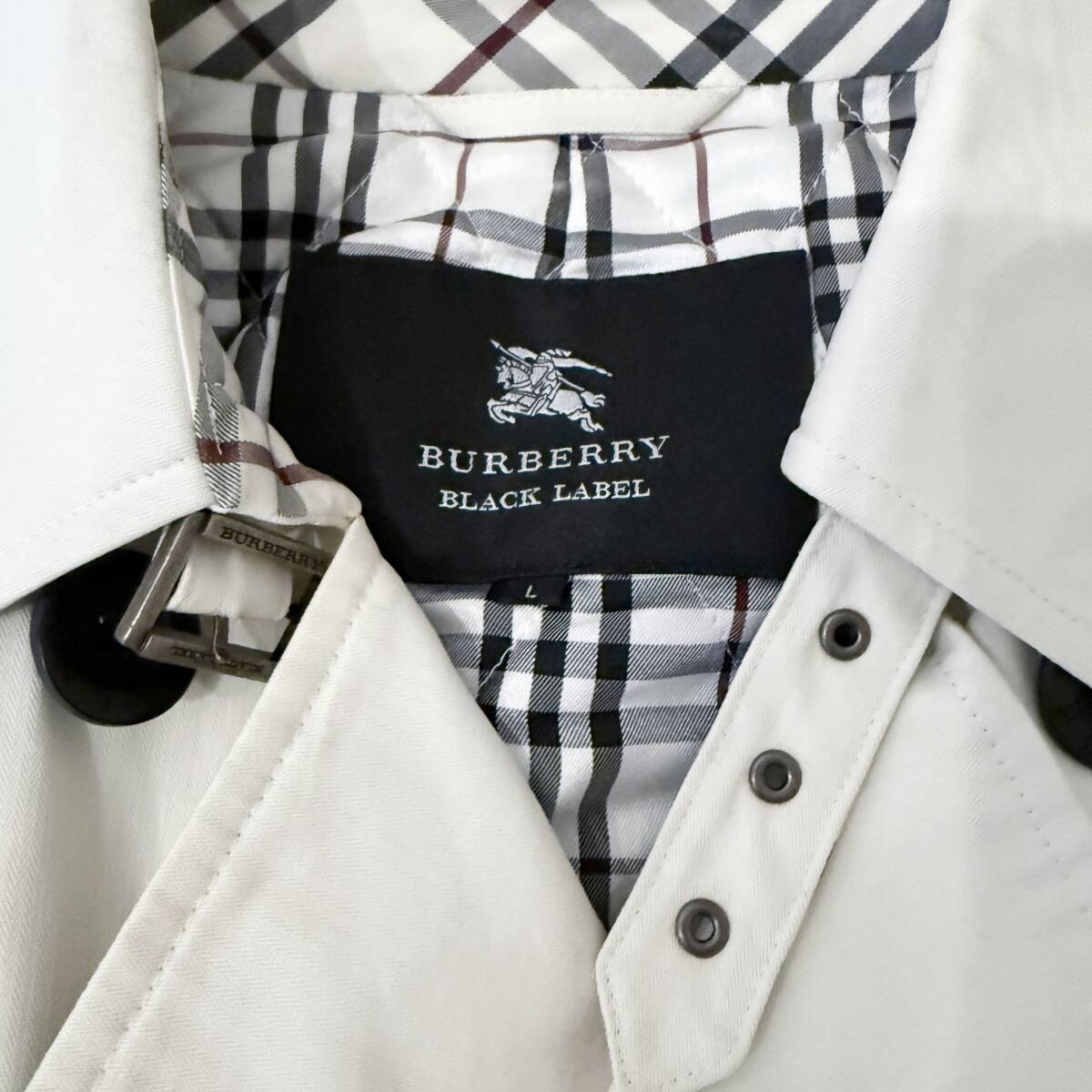 激レア 名作 BURBERRY BLACK LABEL バーバリーブラックレーベル 