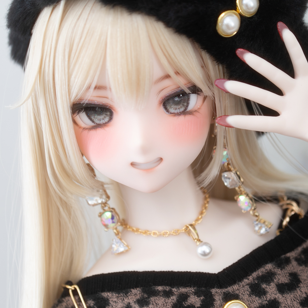 DDH-01 + セミホワイト肌 カスタムヘッド GAIA &アイ +アイ ※やや