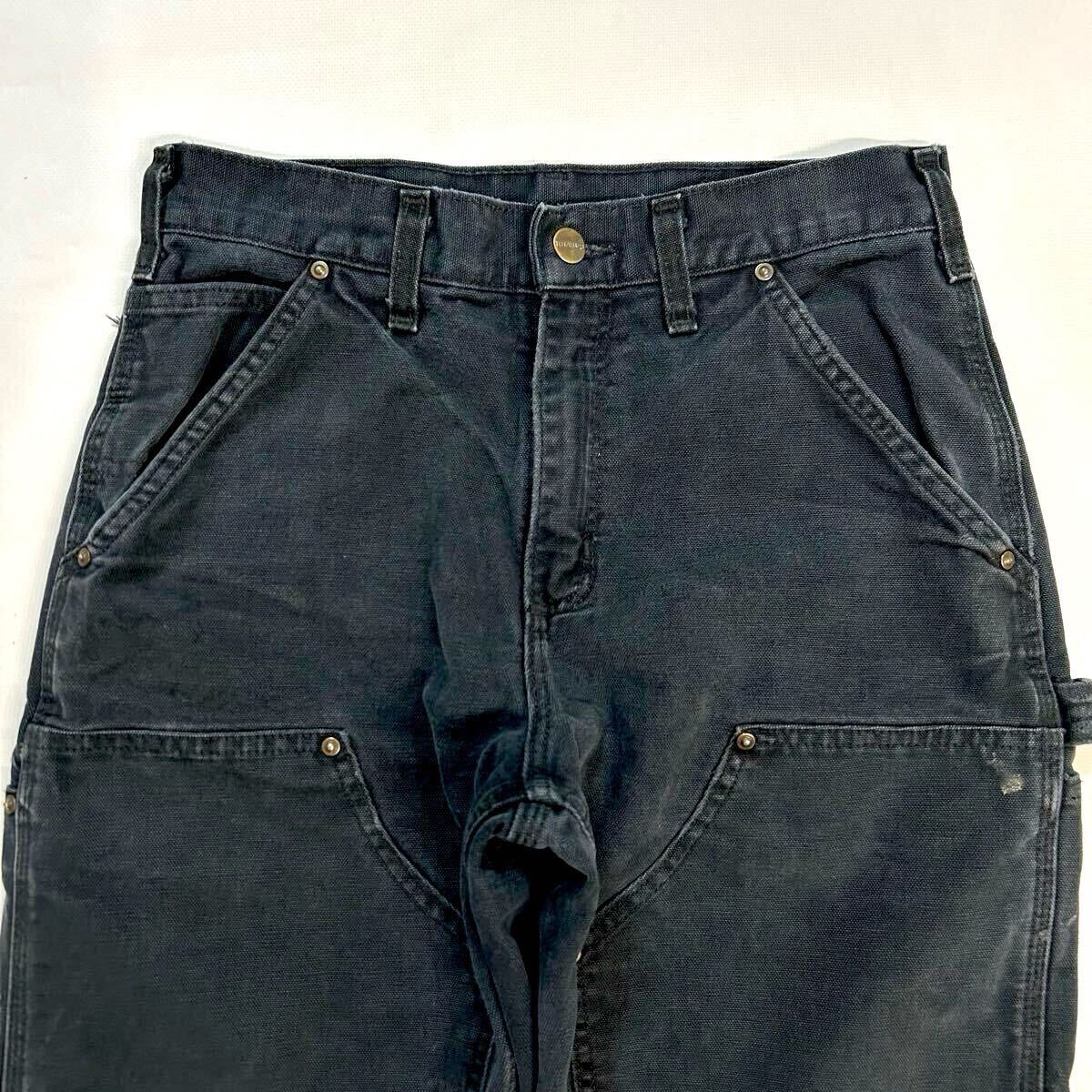 B136 ダブルニー ブラック フェード Carhartt カーハート 黒 carhartt 