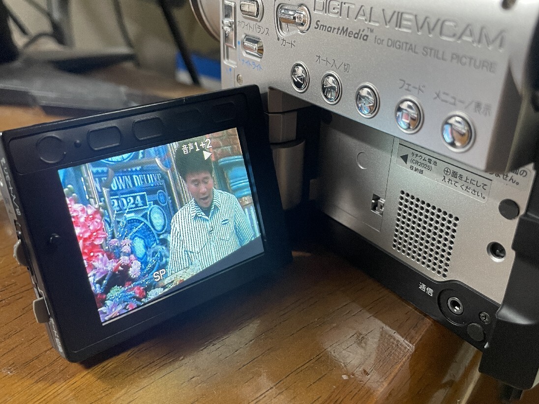 ダビング☆SHRAP VL-PD7 MiniDV 液晶ビューカムデジタルビデオカメラ