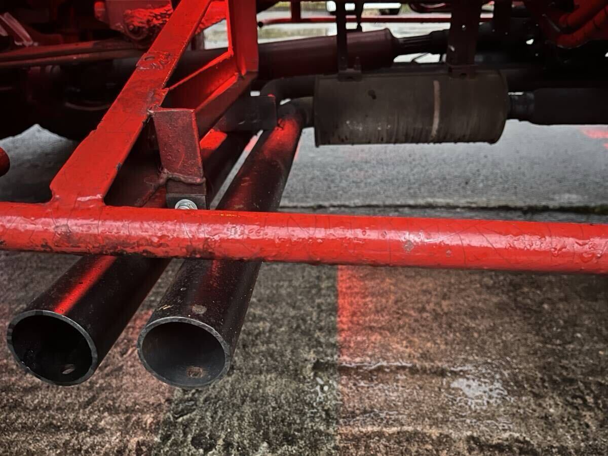 即戦力 いすゞ エルフ 角目4灯 H2 積載車 キャリアカー 車検R7.12 最大積載量2000kg デコトラ レトロ アートトラック セーフティローダー_8