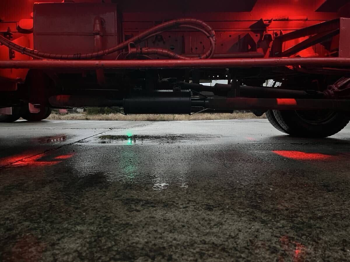 即戦力 いすゞ エルフ 角目4灯 H2 積載車 キャリアカー 車検R7.12 最大積載量2000kg デコトラ レトロ アートトラック セーフティローダー_9