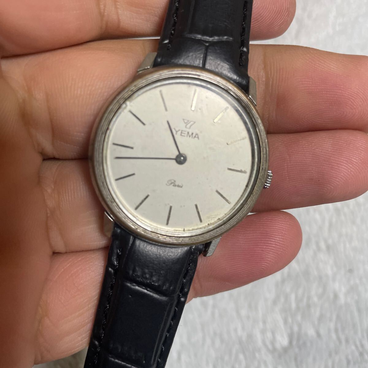 1円スタート中古 YEMA ブランド 手巻き腕時計_1