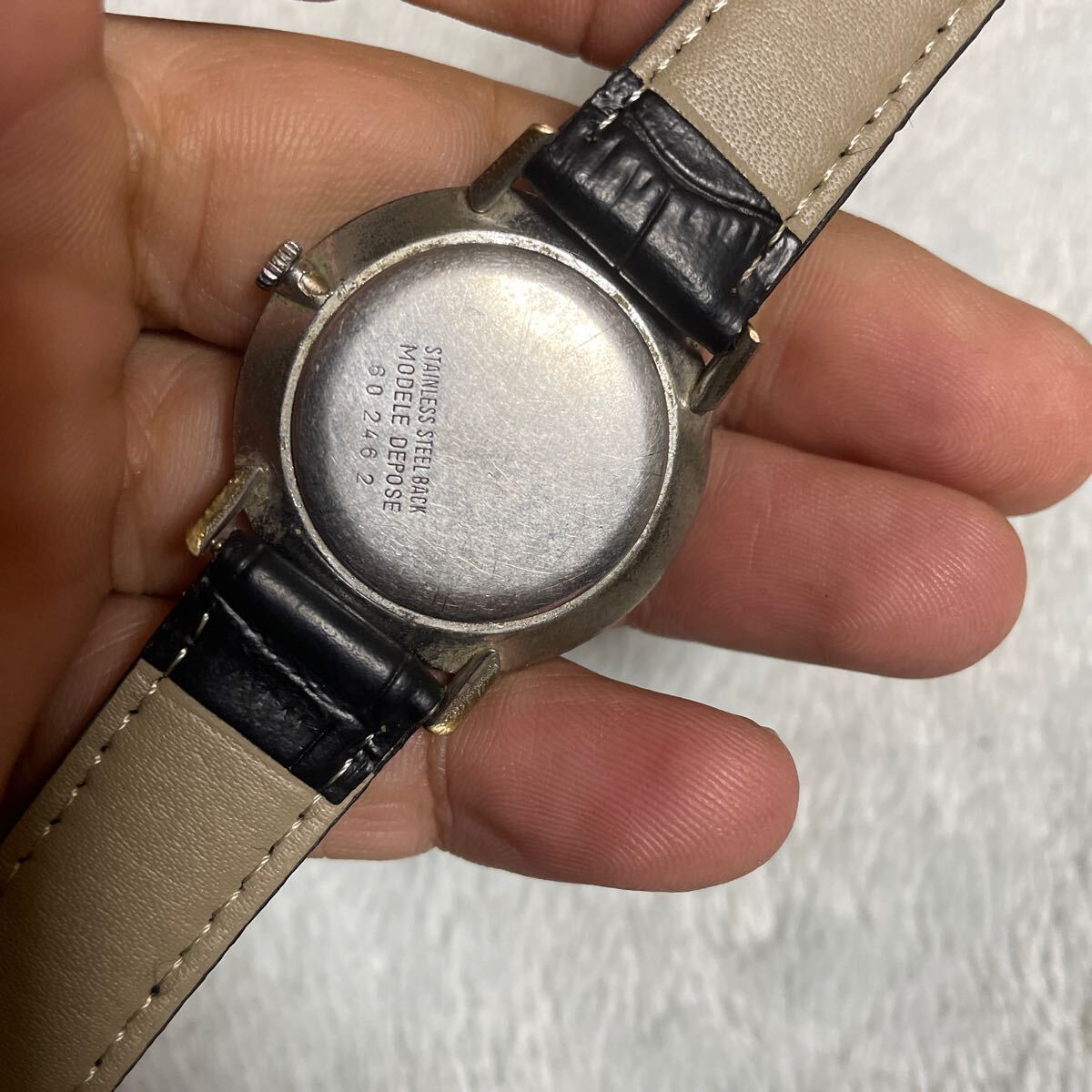 1円スタート中古 YEMA ブランド 手巻き腕時計_3