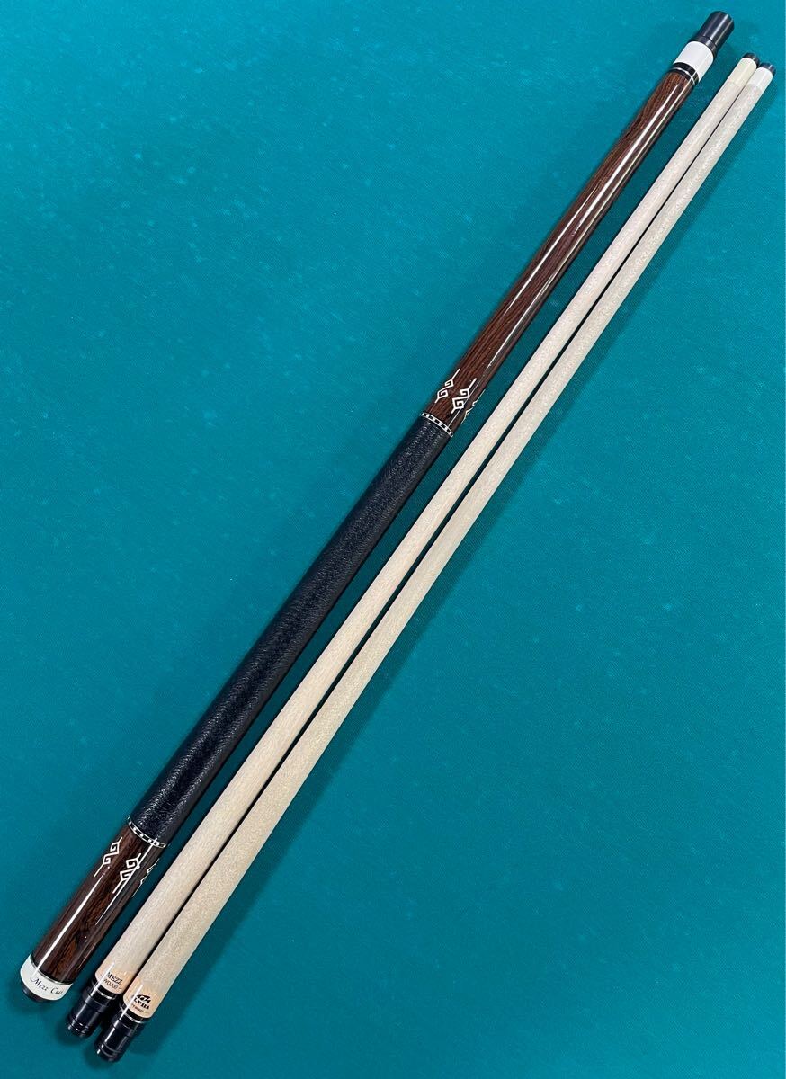 Mezz EC メッヅ 中古ビリヤードキュー シャフト2本 1円〜中古 MEZZ