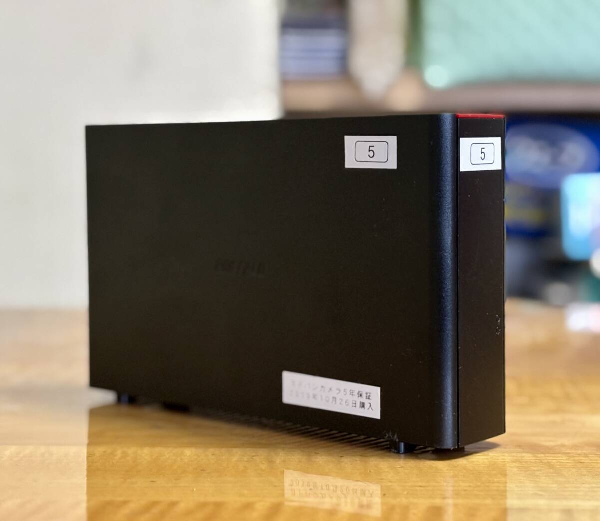 LS210D0401G Buffalo NAS 4TB LinkStation 突然ハードディスクが
