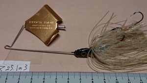 ★メガバス V4 バズベイト 約12g アシストフック付★金ペラ Megabass V-4 BUZZ BAIT 整マ
