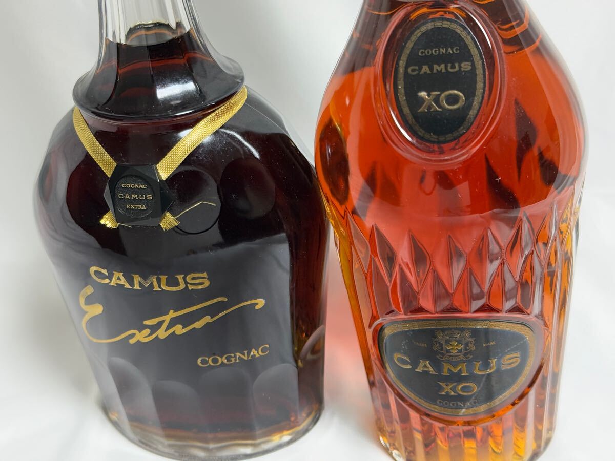 【古酒】 コニャック CAMUS XO CAMUS EXTRA COGNAC ブランデー ロングネック コニャック CAMUS カミュ コニャック古酒 飲料 国外酒EABA0007