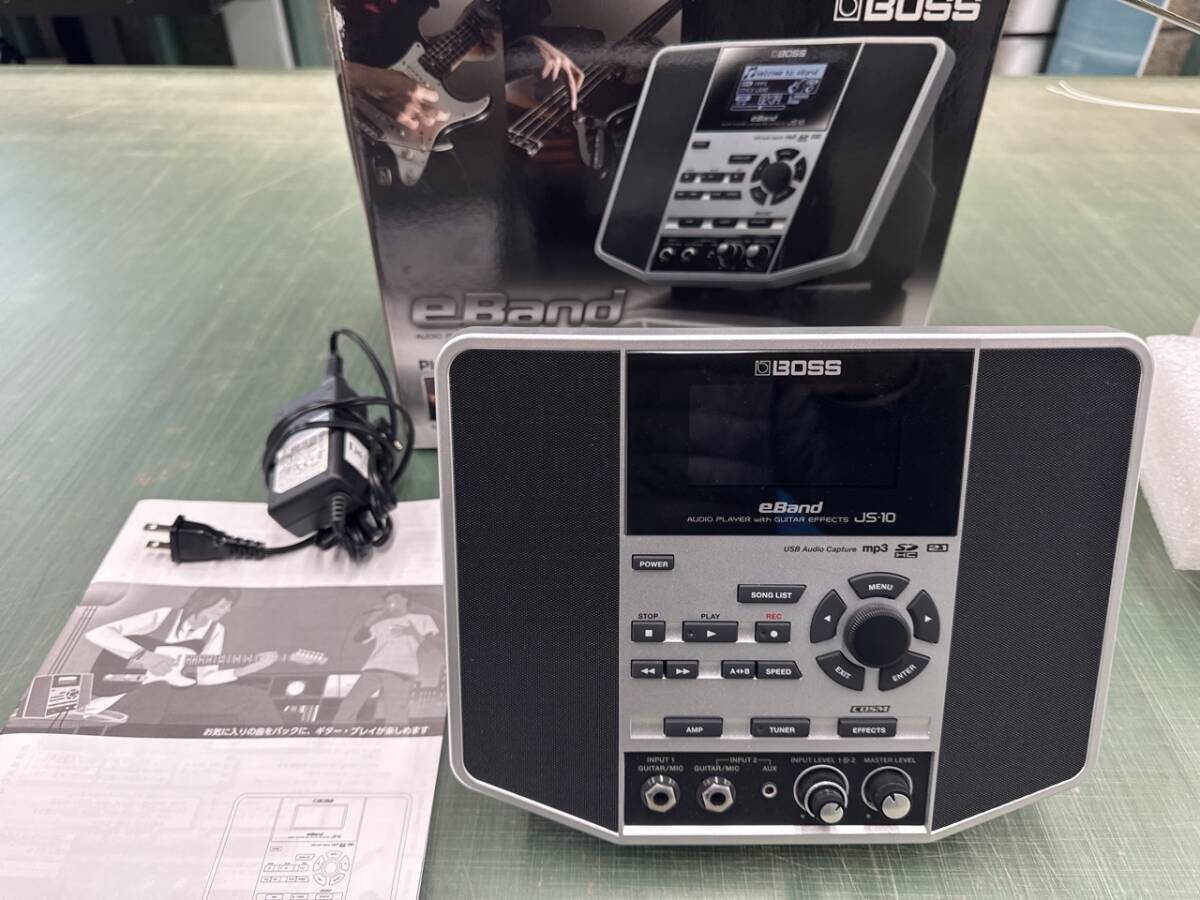 美品】BOSS eBand JS-10 オーディオプレイヤー with ギター