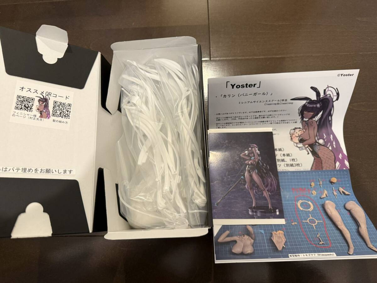 角楯カリン ブルーアーカイブ Blue 未塗装未組み立てガレージキット 