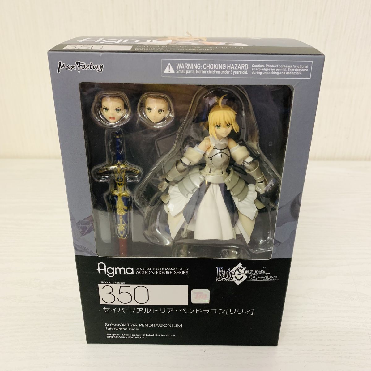 み942 送60 1円 figma 350 Fate/Grand Order セイバー／アルトリア